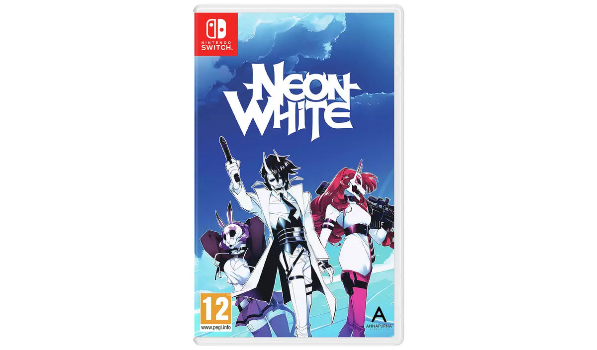Neon White Nintendo Switch Game – POW! The Shop