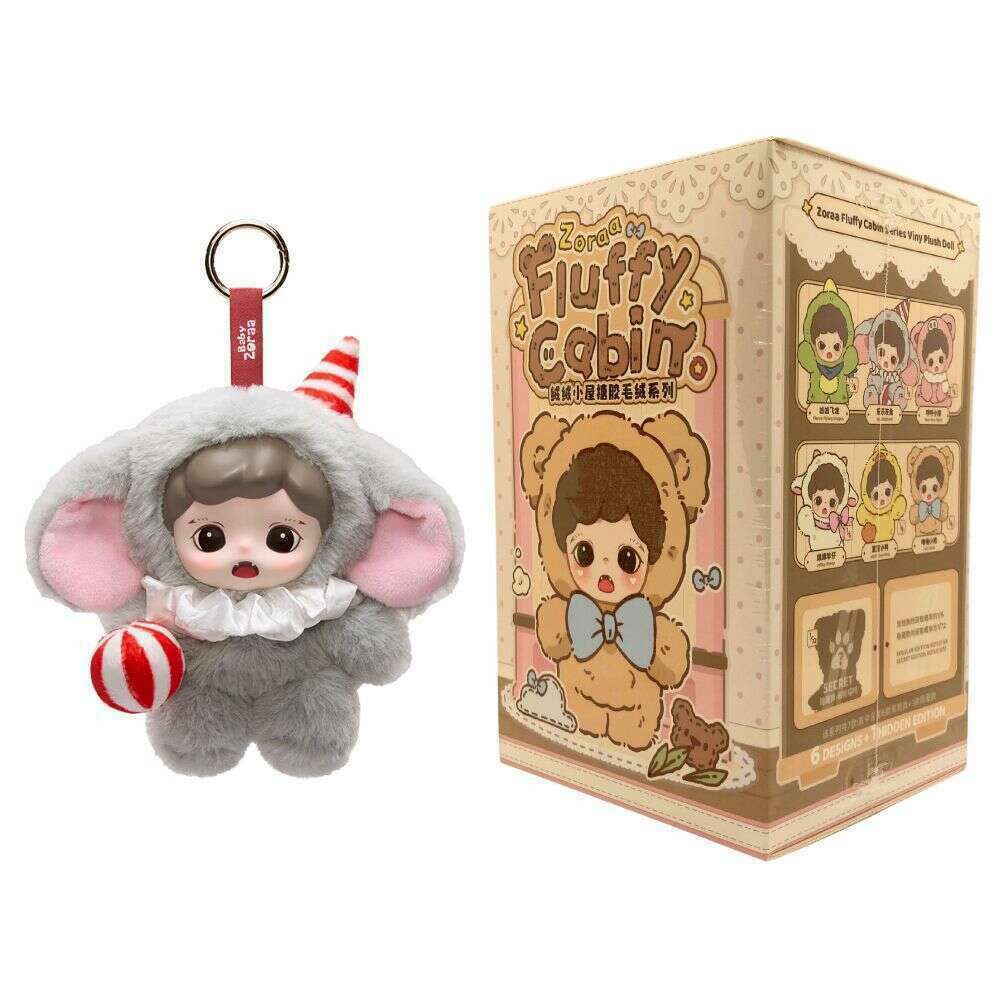 Zoraa Fluffy Cabin Series Viny Plush Blind Box – POW! The Shop
