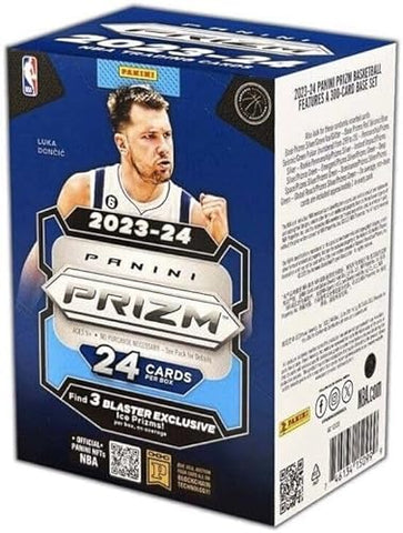 2023-24 Panini NBA Prizm Basketball Trading Card Blaster Box