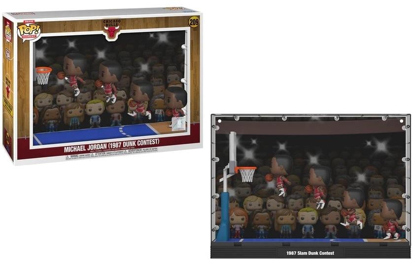 POP! Moments Deluxe: Chicago Bulls - Michael Jordan (1987 Dunk