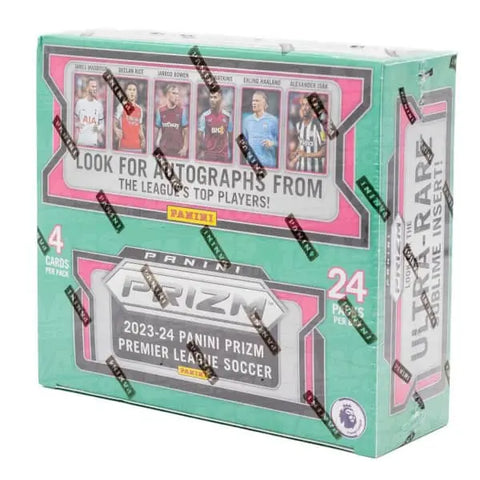 Panini – 2023/24 Prizm Premier League Soccer EPL Retail Box (24 Packs)