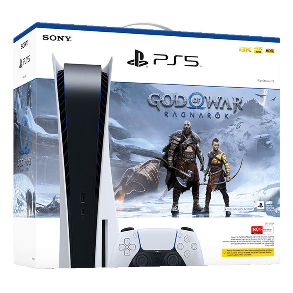 Playstation 5 Standard Console And God Of War Ragnarok Pow The Shop