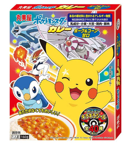 Pokemon Instant Curry Pork & Corn 160g