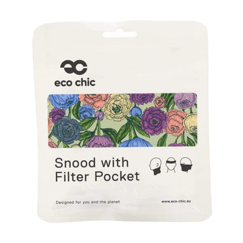 Eco Chic - Reusable Snood - Peonies