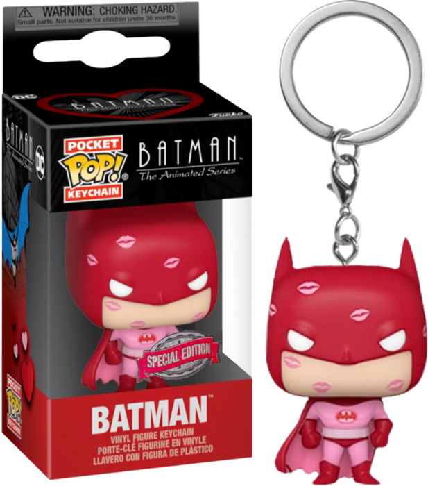 Pocket POP The Animated Series Batman Red Pink Special
