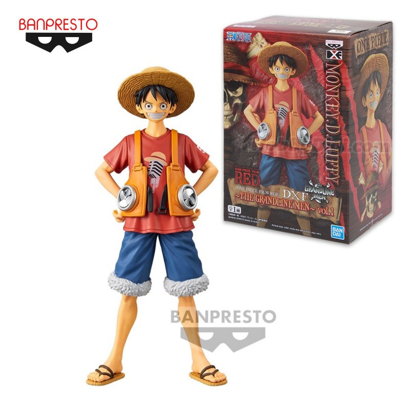Banpresto One Piece Film Red DXF The Grandline Men Vol.6 Monkey D. Luf –  Tokyo Japanese Lifestyle