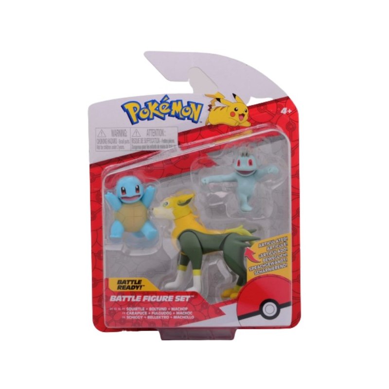 Pokemon: Evolution Multipack (Pichu, Pikachu, Raichu) – POW! The Shop