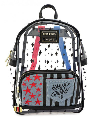 Loungefly! Birds Of Prey Harley Quin Backpack