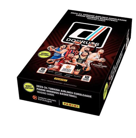 Panini - 2023-24 Donruss Turkish Airlines Euroleague Basketball Hobby Box (18 Packs)