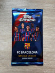 Topps FC Barcelona Chrome 22/23 Hobby Box : Mes Que Un Club Pack