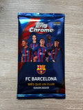 Topps FC Barcelona Chrome 22/23 Hobby Box : Mes Que Un Club Pack