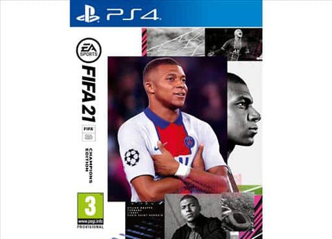 PS4 game FIFA 21 Champions Edition