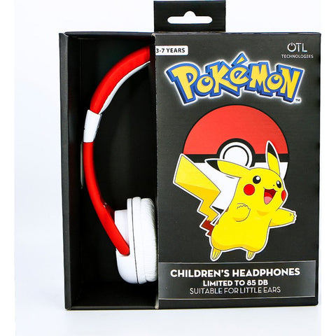 OTL - Pokemon Pokeball Icon Kids Headphone