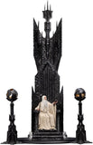 The Lord Of The Rings Statue 1/6 Saruman The White On Throne 110 Cm