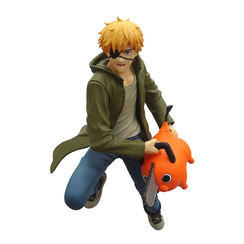 Banpresto Vibration Stars: Chainsaw Man - Denji & Pochita Statue (14cm)