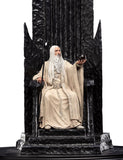 The Lord Of The Rings Statue 1/6 Saruman The White On Throne 110 Cm