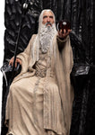 The Lord Of The Rings Statue 1/6 Saruman The White On Throne 110 Cm