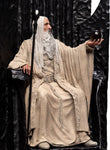 The Lord Of The Rings Statue 1/6 Saruman The White On Throne 110 Cm