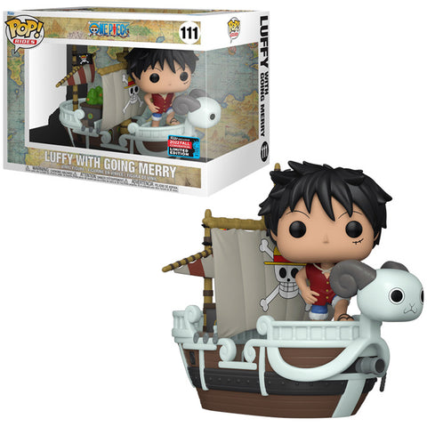 POP! Rides: One Piece - Luffy With Going Merry (Convention Limited Edition) # 111