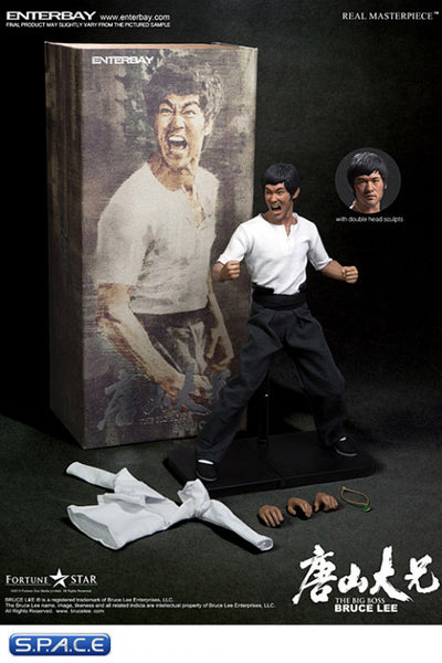 Enterbay Bruce Lee Real Masterpiece Action Figure 1/6 The Big Boss