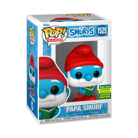 POP! Television: Smurfs - Papa Smurf (Convention Limited Edition) #1525