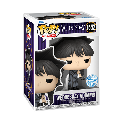 POP! Television: Wednesday - Wednesday Addams with Umbrella (Special Edition) #1552