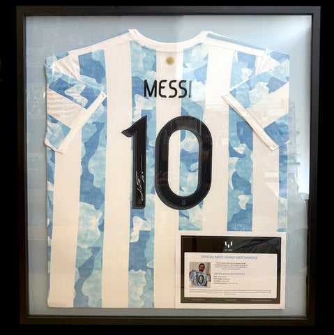 Messi Argentina Autograph Jersey
