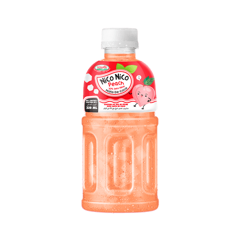 Nico Nico Nata De Coco Fruit Juice Peach