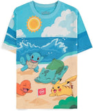 Pokemon - Beach Day - Women's Short Sleeved T-shirt - L