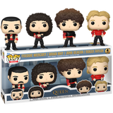 POP! 4-Pack Rocks: Queen - Freddy Mercury, Brian May, John Deacon, Roger Taylor