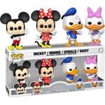 POP! 4 Pack - Disney - Mickey, Minnie, Donald, Daizy