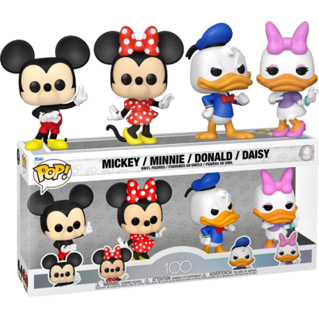 POP! 4 Pack - Disney - Mickey, Minnie, Donald, Daizy