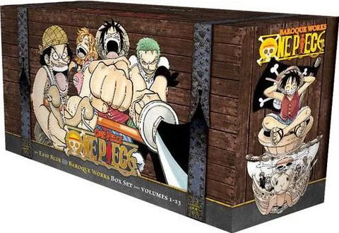 One Piece Box Set 1: East Blue and Baroque Works: Volumes 1-23