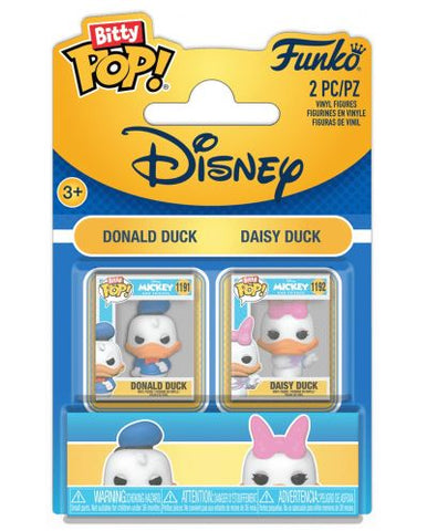 Bitty Pop! 2-pack: Disney - Donald & Daisy