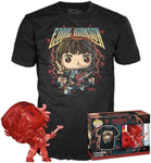 POP! & Tee (Adult): Stranger Things - Hunter Eddie with Guitar (Size L)