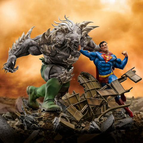 DC Comics BDS Art Scale Statue 1/10 Superman vs Doomsday EU Exlusive 30cm