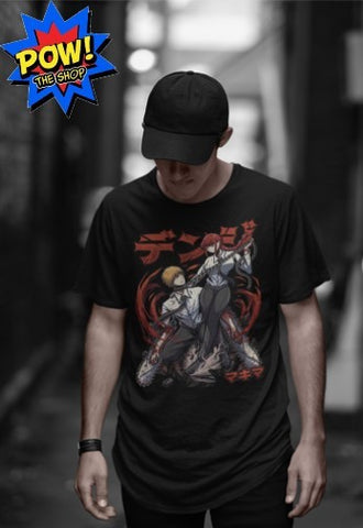 Chainsaw Man Anime Manga Denji Makima T-shirt