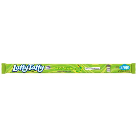 Wonka Laffy Taffy Sour Apple Flavours Rope 22,9g