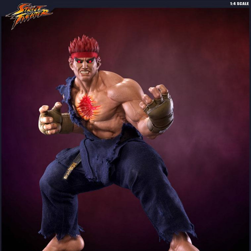 Street Fighter IV Statue 1/4 Evil Ryu 42 cm – POW! The Shop