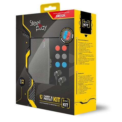 Steelplay 11 in 1 Carry & Protect Kit (Switch)