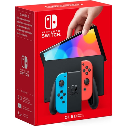 Nintendo Switch Console OLED - Neon Blue/Red Joy Con (Switch)