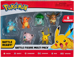 Pokemon Battle Figure Multi 6 Pack 5cm