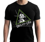 ONE PIECE - Tshirt "Zoro" man SS black - new fit - Medium