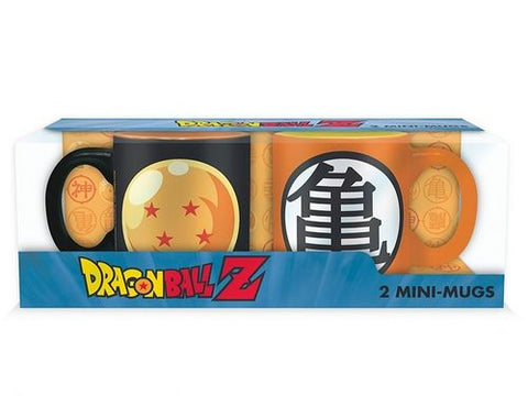 DRAGON BALL - Set 2 espresso mugs - 110ml - DBZ/Dragon Ball & Kame