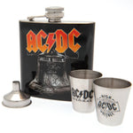 AC/DC Hells Bells Hip Flask Gift Set
