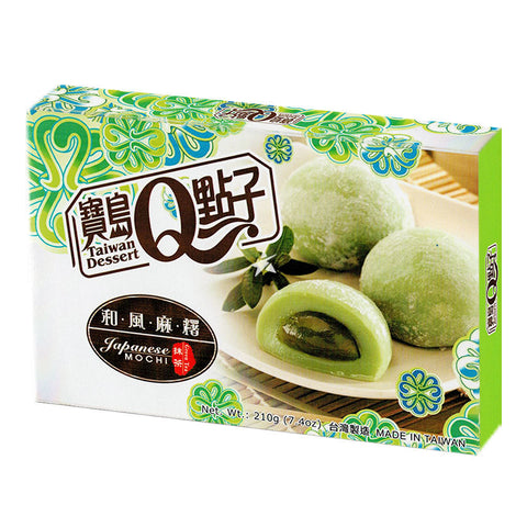TW  He Fong Green Tea Mochi 210g