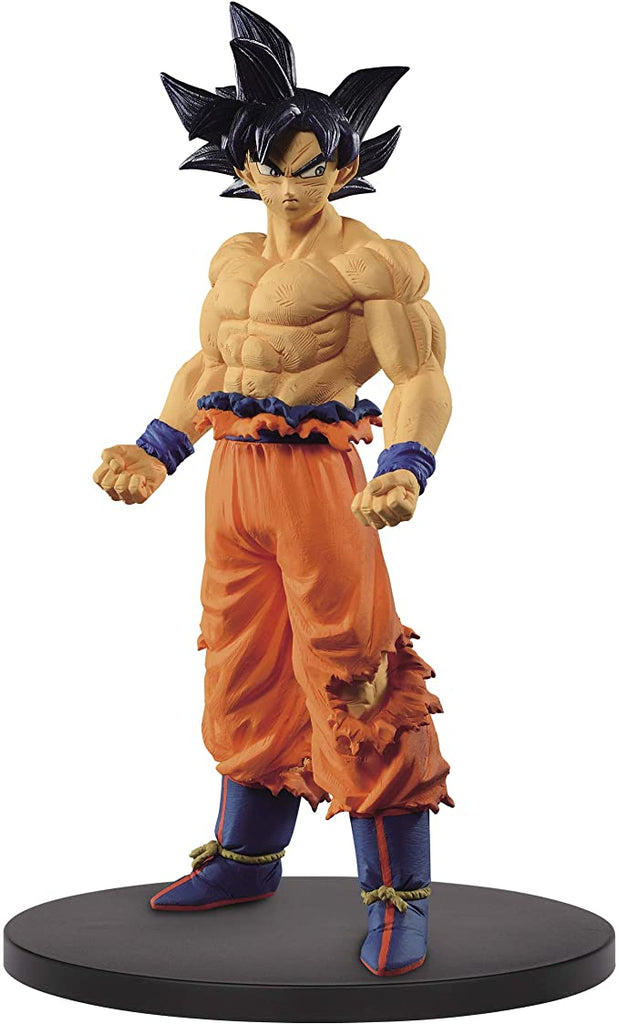 Dragon Ball Z Dokkan Battle Ichibansho Son Goku Ultra Instinct figure 17cm