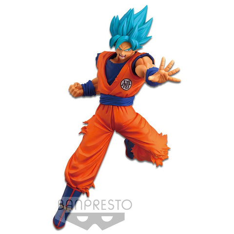 Banpresto Dragon Ball Super Chosenshiretsuden - Super Saiyan God Super Saiyan Son Goku Statue (16cm)