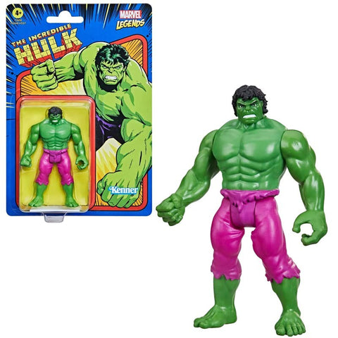 Marvel Legends Retro Collection Series Action Figures - Hulk 10 cm 2021