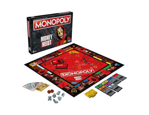 Monopoly: Netflix La Casa de Papel/Money Heist Edition Game -EN